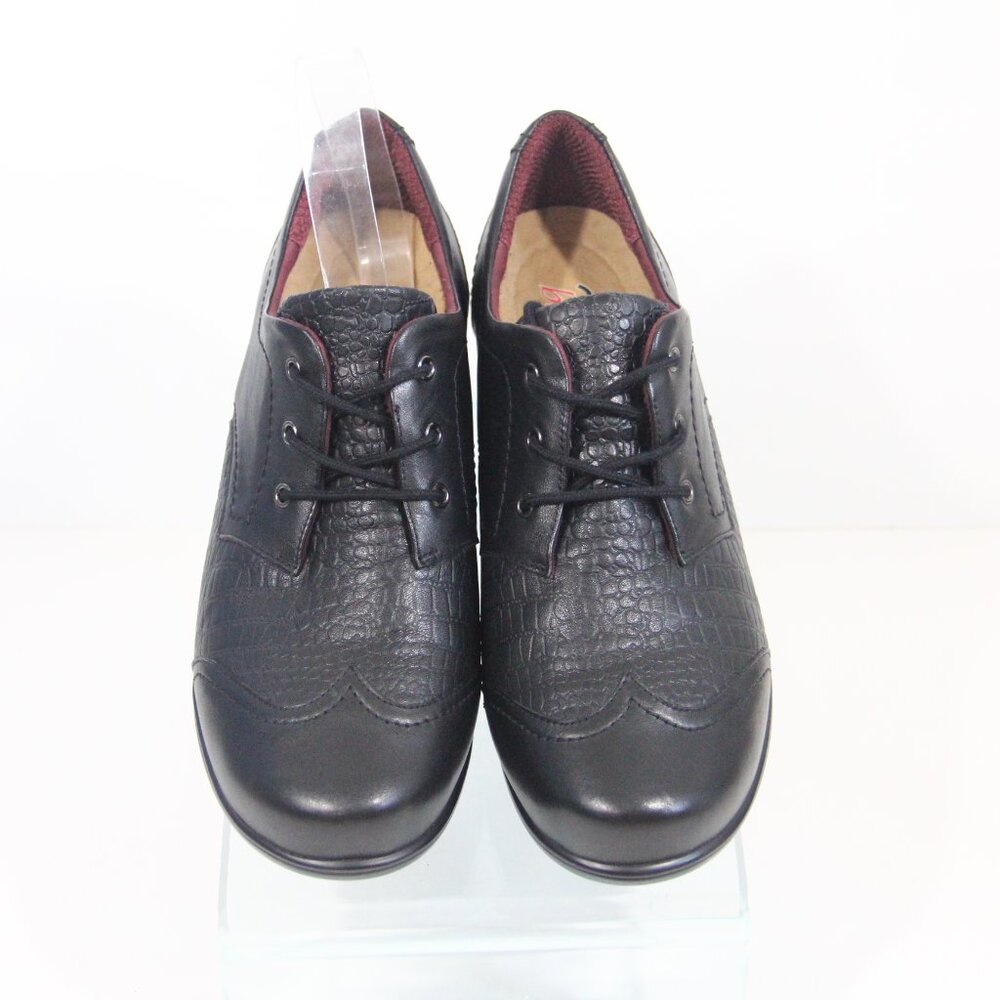 Bioheels Orthofeet Natalya Wingtip Bootie 9.5 Women Leather Oxford Shoe - Picture 5 of 10